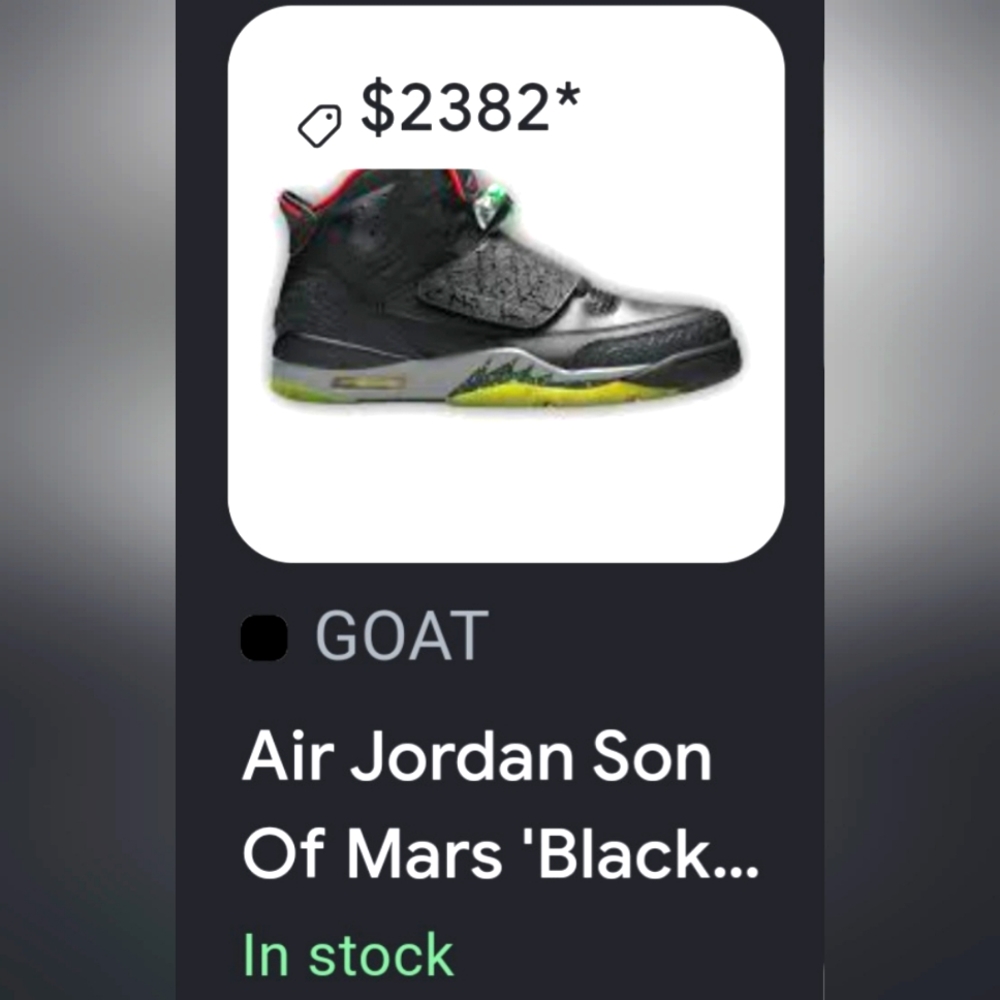 Air Jordan Son of Mars Marvin the Martian Sneakers